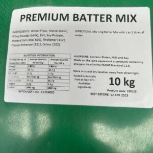 Premium Batter Mix 10Kg