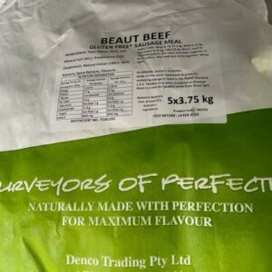 BEAUT BEEF MEAL 5 X 3.75KG *GF