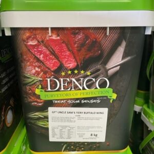 UNCLE SAMS FIERY BUFFALO WING GLAZE 8KG*GF